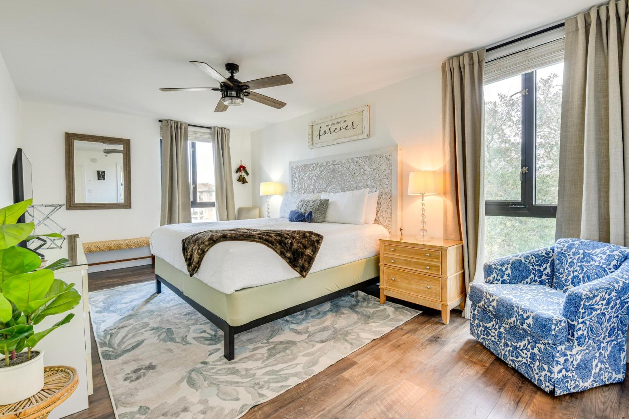 Airy Destin Condo With Pool - Walk To Private Beach! Eksteriør billede