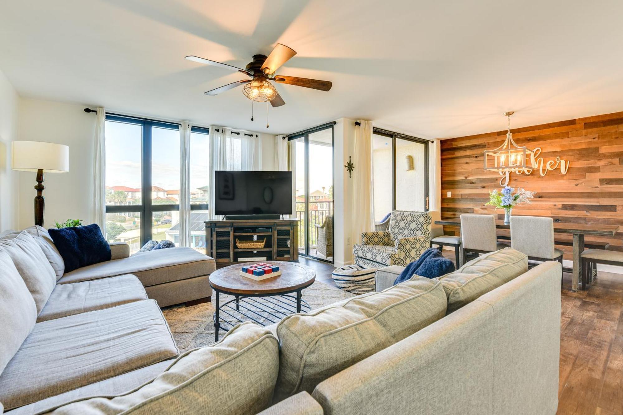 Airy Destin Condo With Pool - Walk To Private Beach! Eksteriør billede